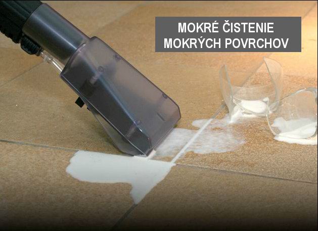 Mokré čistenie mokrých povrchov